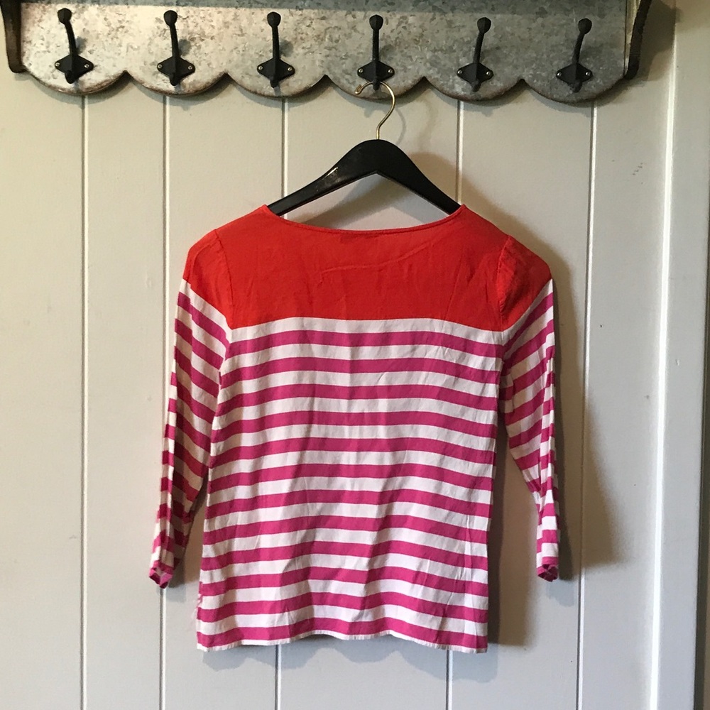JCrew Top, 3/4 sleeve size 4